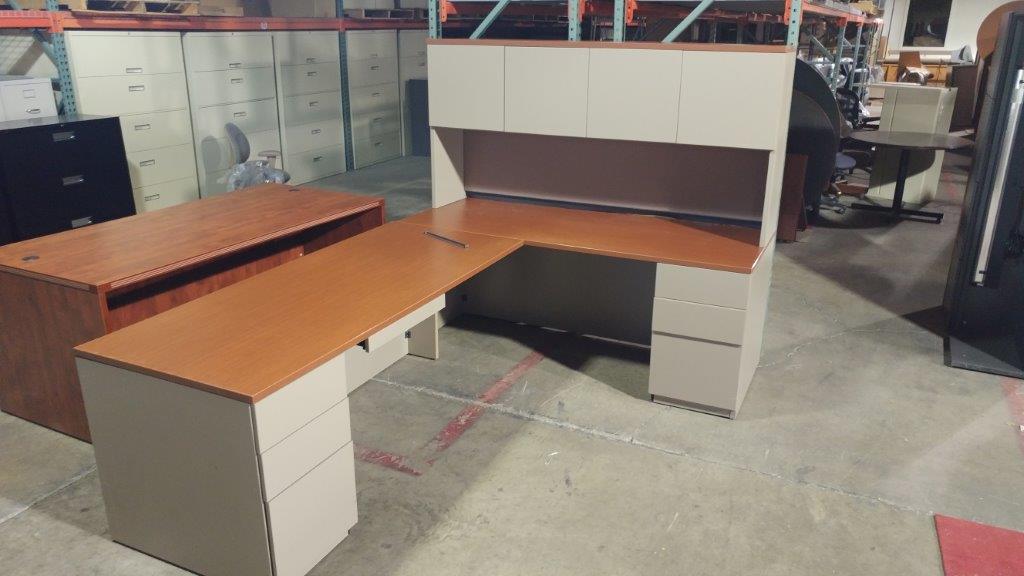 Used Waiting Room Desks — L Shaped Desk in Fort Wayne, IN