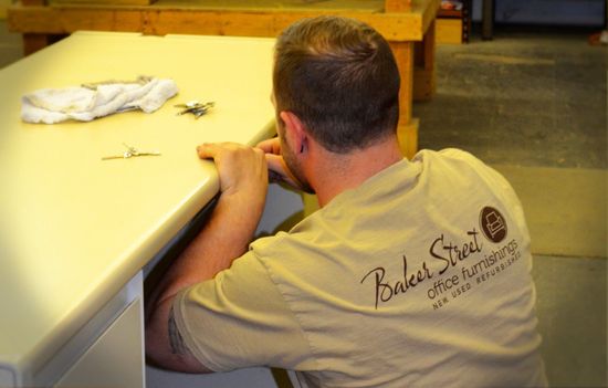 Delivery Services — Man Fixing Table in Fort Wayne, IN