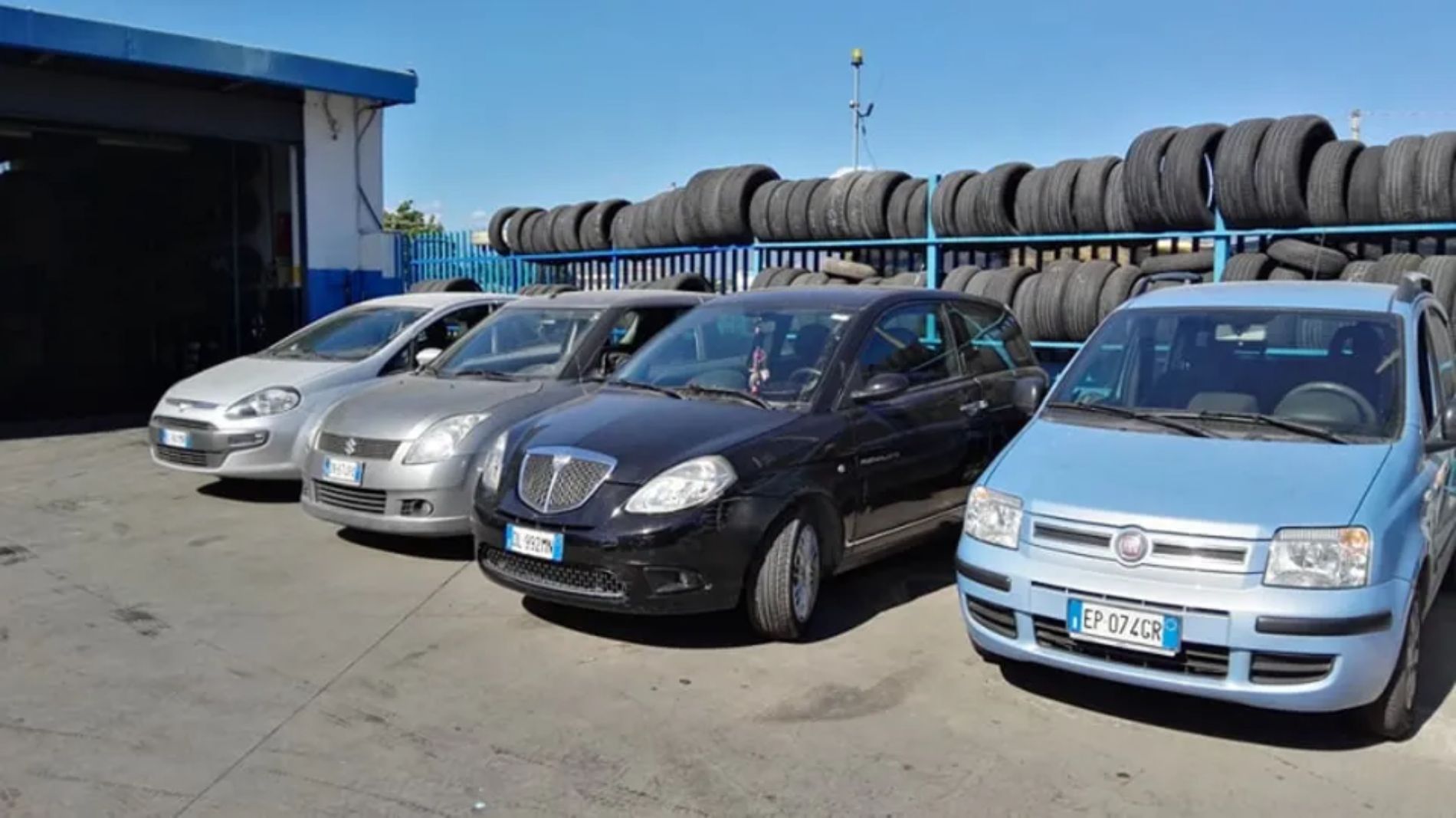 auto in officina