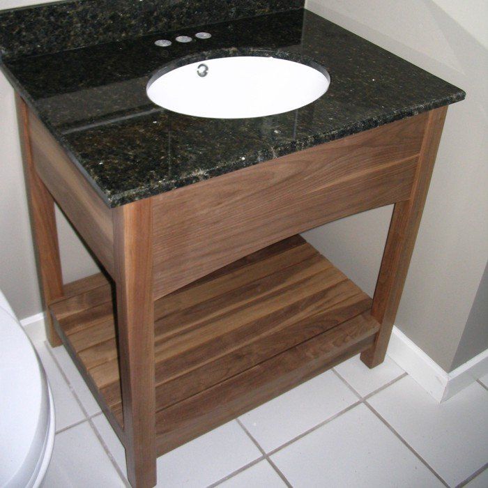 Walnut Bathroom Vanity