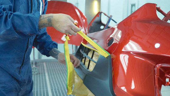 Wheel Repair Appointment — Car bumper after painting in a cars spray booth. Auto vehicle primer bumper in Salt Lake, UT Wheel Repair Appointment — Car bumper after painting in a cars spray booth. Auto vehicle primer bumper in Salt Lake, UT