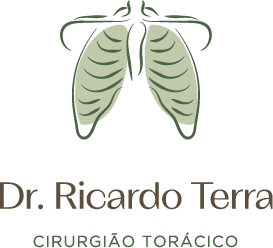 A logo for a doctor named dr. ricardo terra