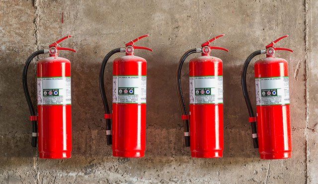 Red Fire Hose Cabinet - Fire Extinguisher Maintenance in Staten Island, NY