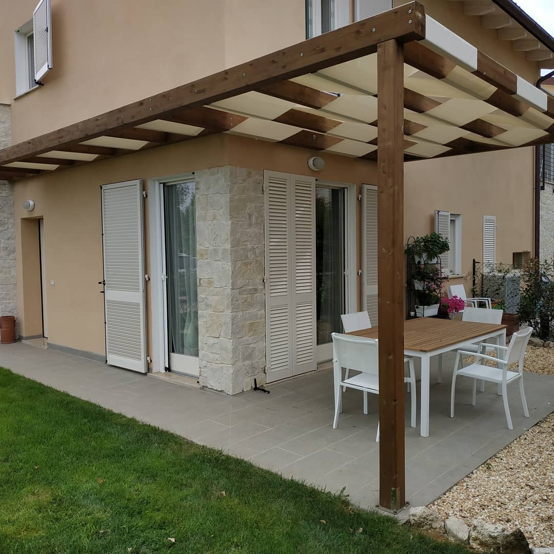 pergotende per patio