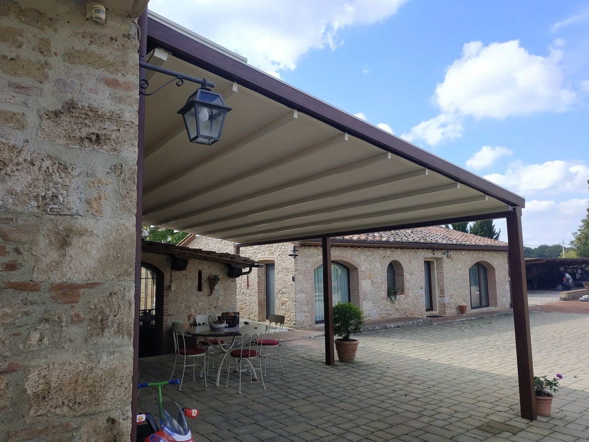 Pergole motorizzate