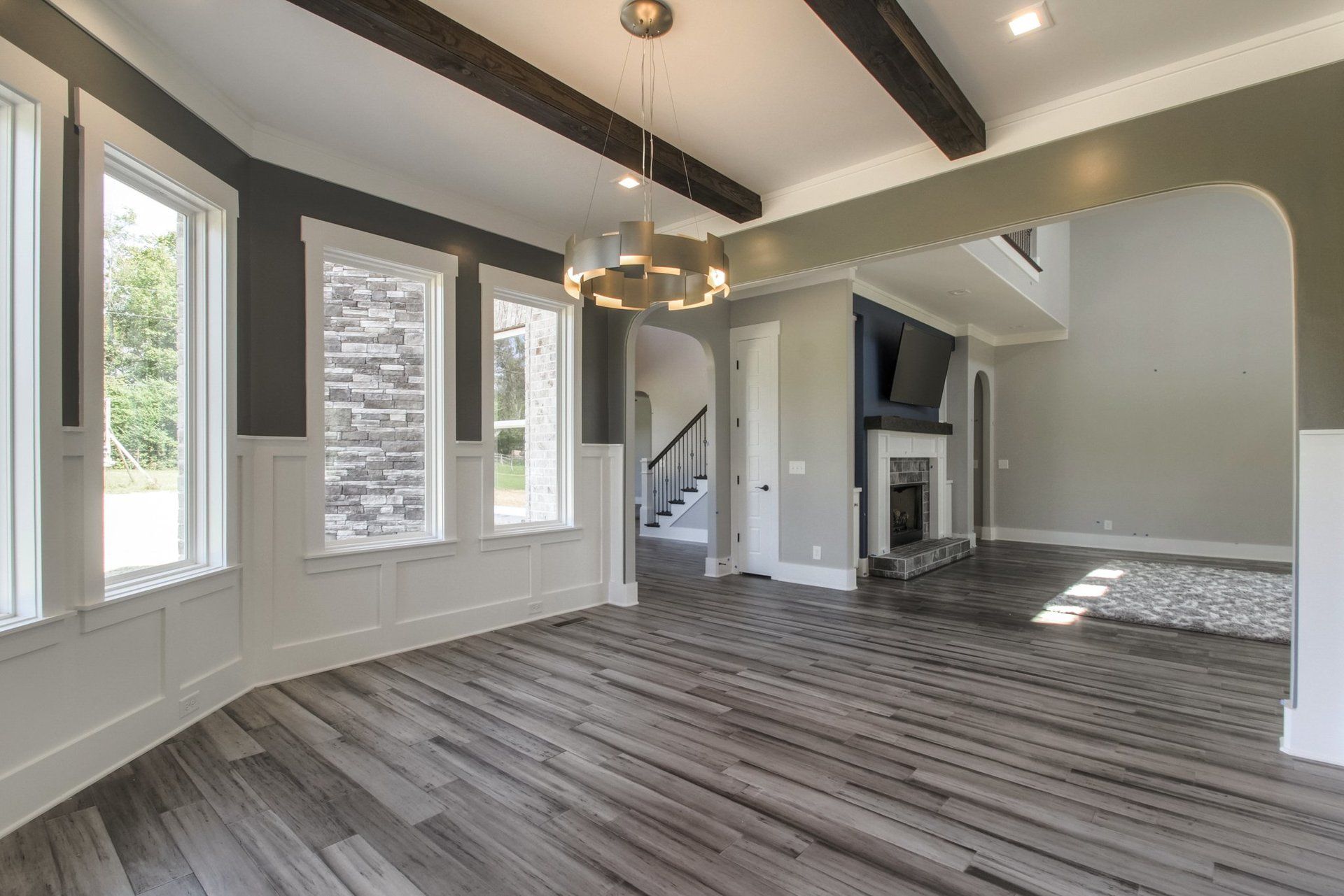 new floors in home