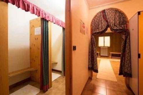 Sale di un centro benessere