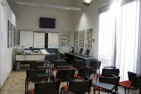 La sede di un'autoscuola