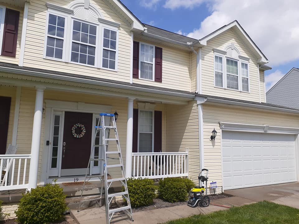 Residential power washing