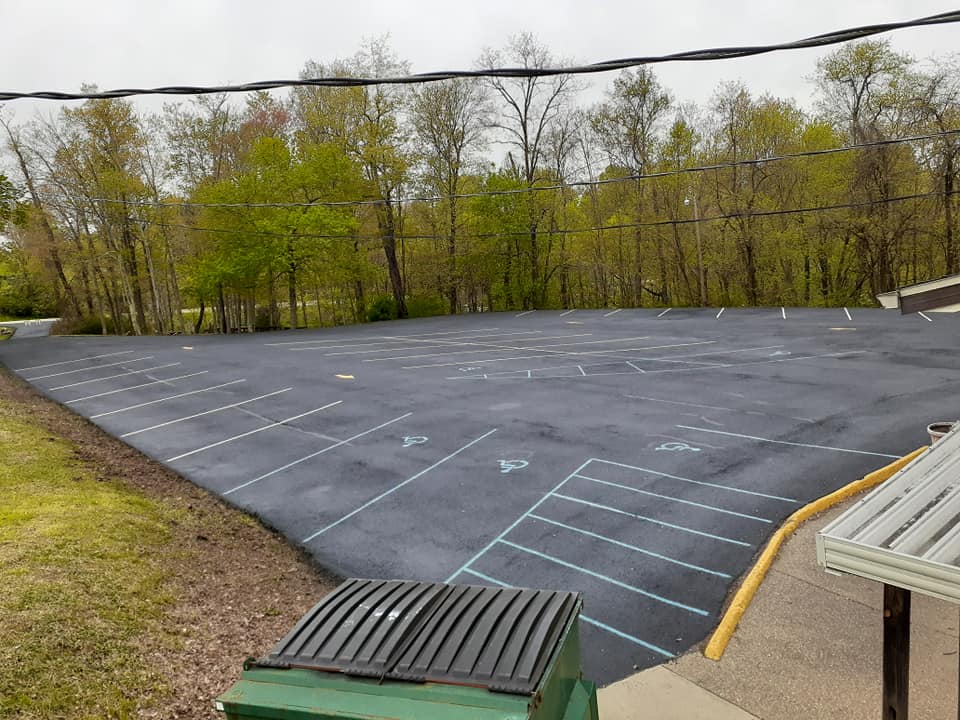 Parking lot lines