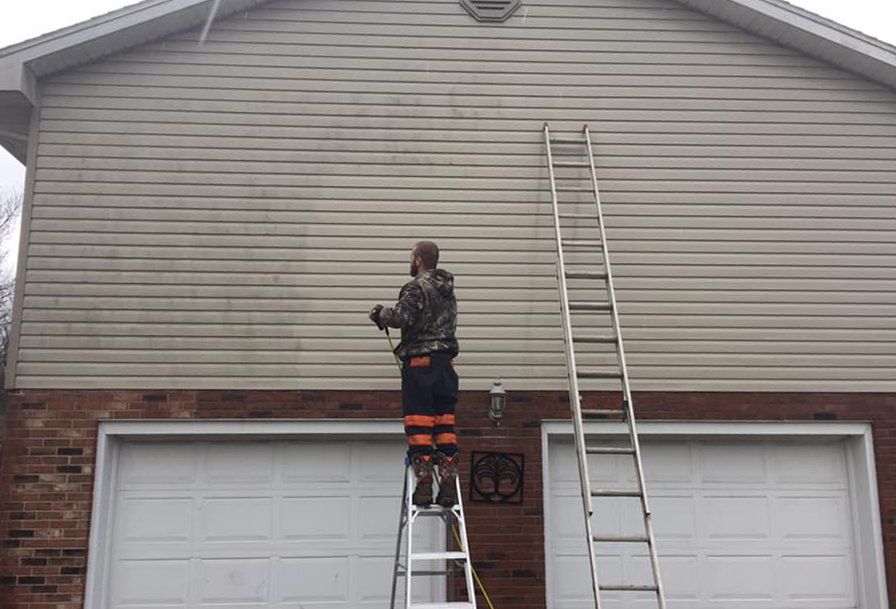 roof washing