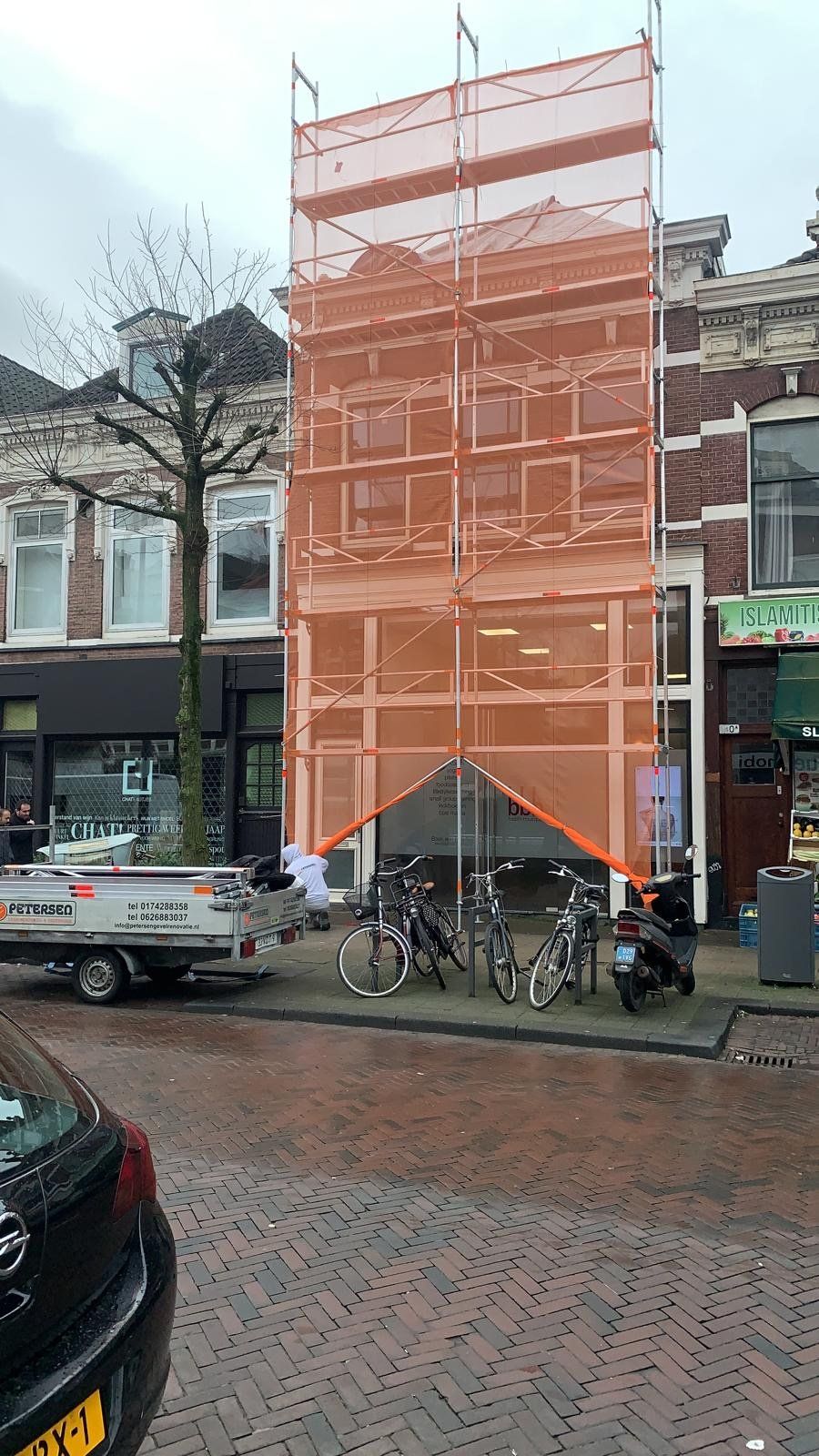 steiger huren in den haag voorbeeld van steiger