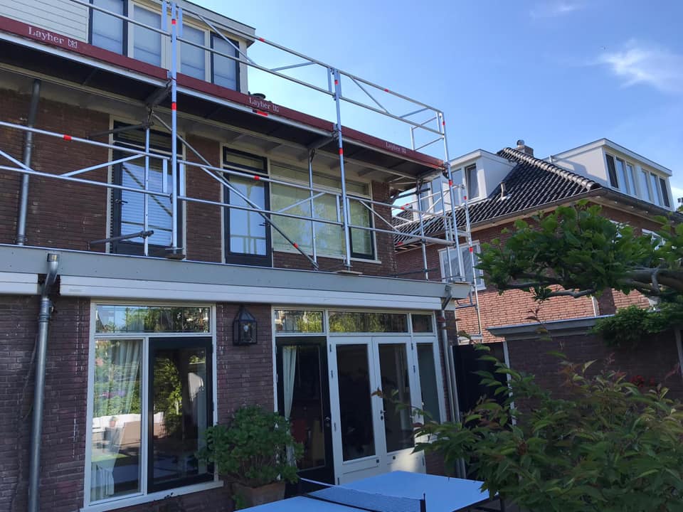 Steigerhuur zoetermeer bij klant
