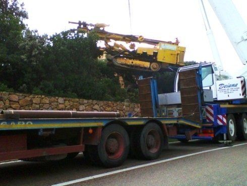 tender di camion per il trasporto