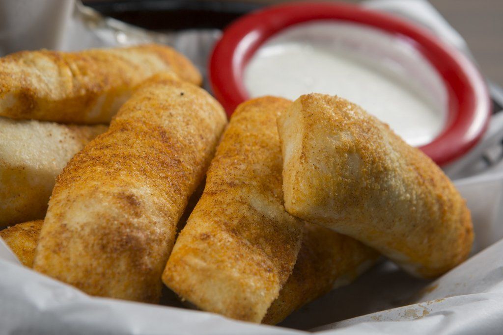 baked bread sticks