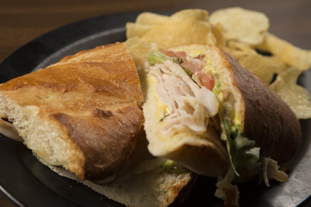 Turkey bacon avocado sandwich
