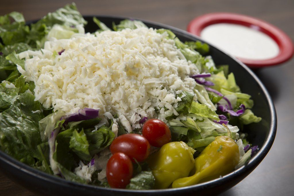 Fresh salad ready to eat