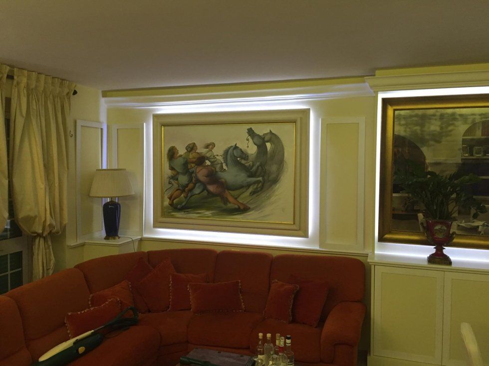 Cornici con led