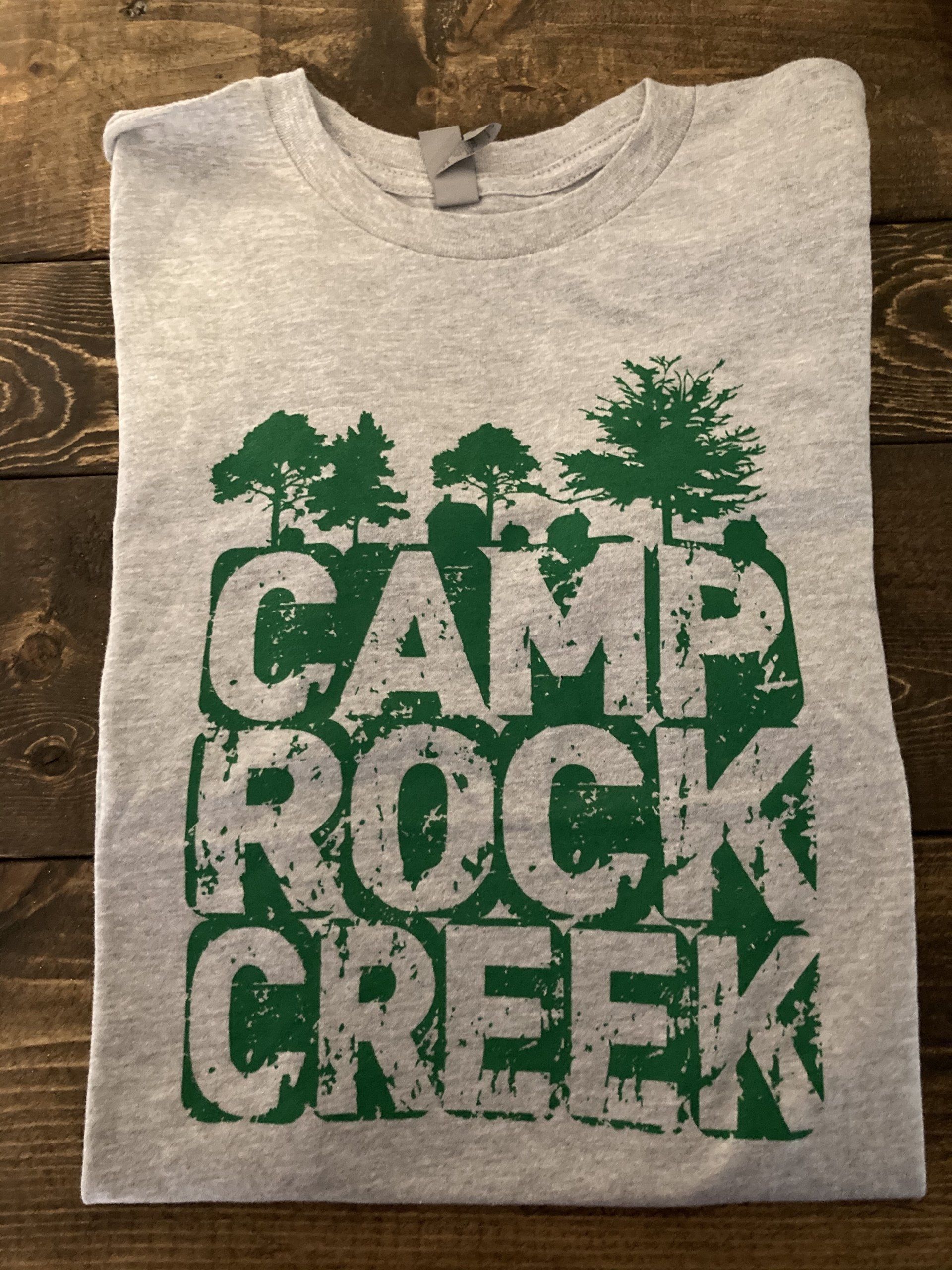 Gray t-shirt with green 