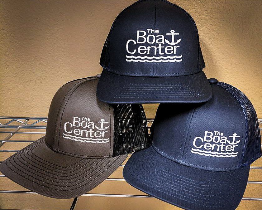 Three baseball caps with 