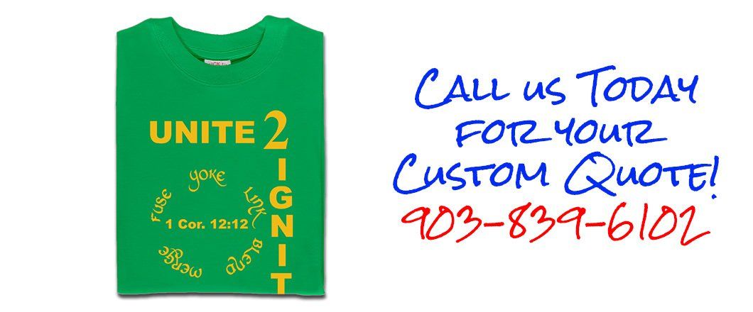 Green t-shirt with 