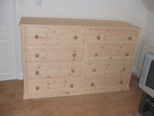 wooden cabinets