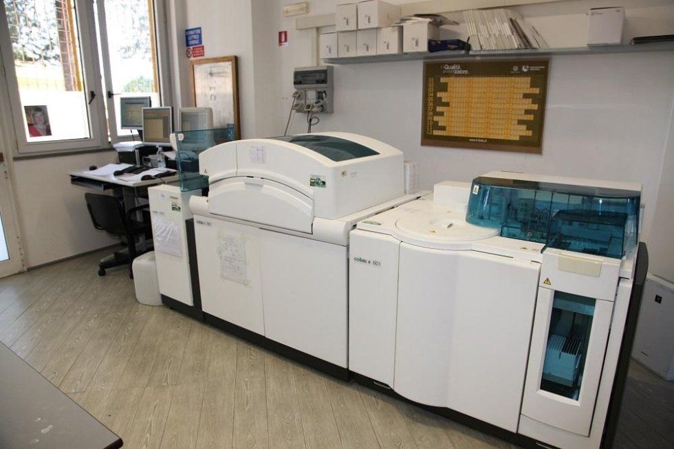 Macchinari del laboratorio San Luca Diagnostica