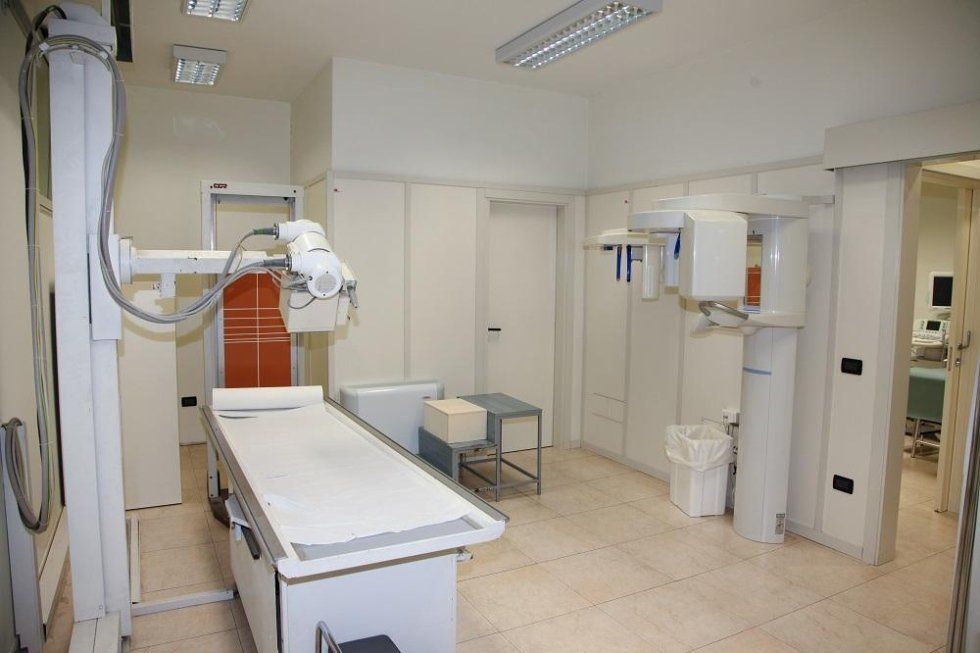 Lettino radiologia
