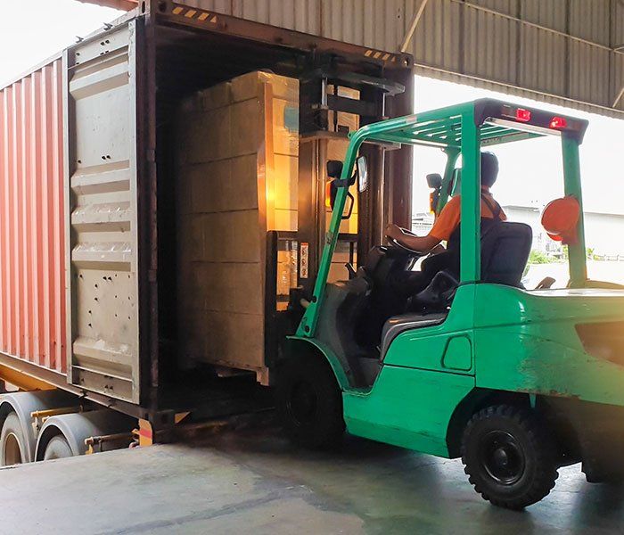Green Forklift Truck — Piscataway, NJ — Central Forklift Inc. Green Forklift Truck — Piscataway, NJ — Central Forklift Inc.