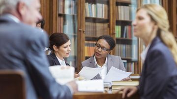 Solicitors in discussion