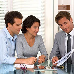 Lawyers — Couple Meeting With Lawyer in Granger, IN