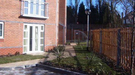 wooden fencing