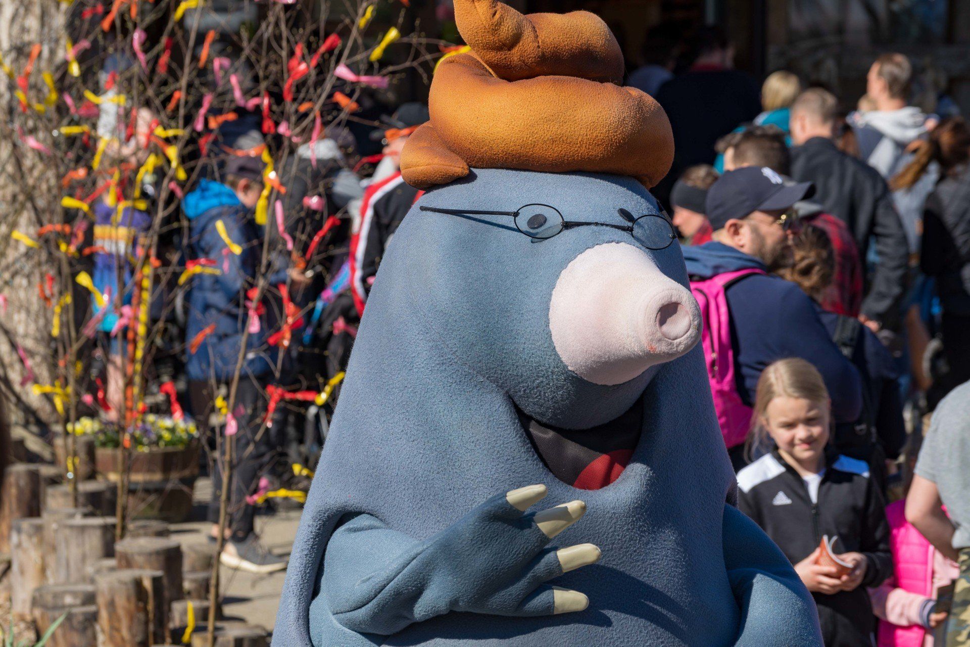 Möt vår maskot mullvaden