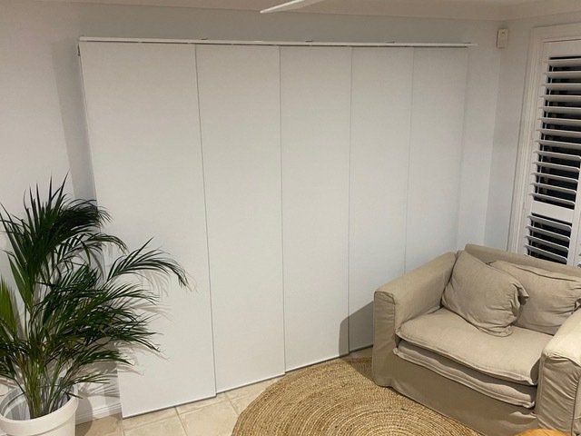 Elegant Blinds — Panel Glide Blinds in Singleton, NSW Elegant Blinds — Panel Glide Blinds in Singleton, NSW