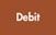Brown button with white text