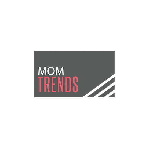 It is a logo for a company called mom trends.