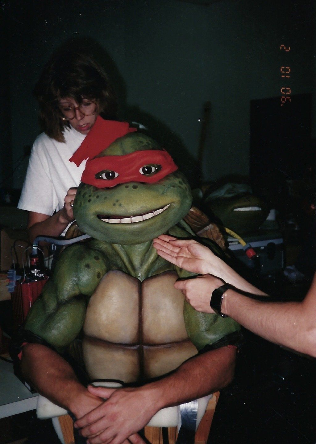 Kenn in turtle suit
