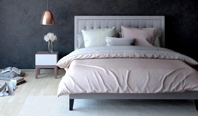 Upholstered Fabric Beds