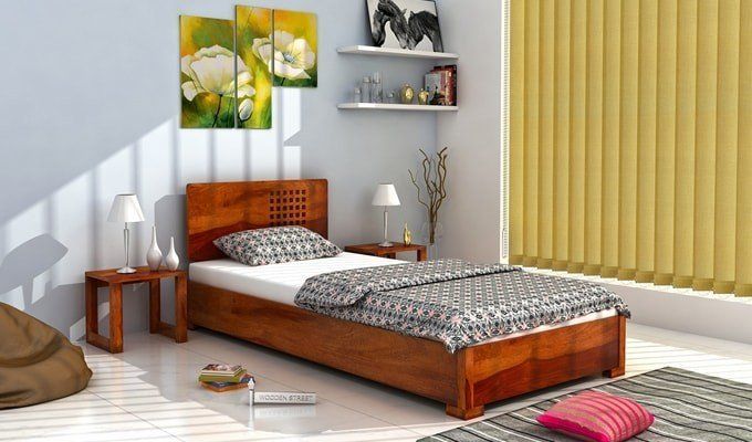 Wooden Single Beds