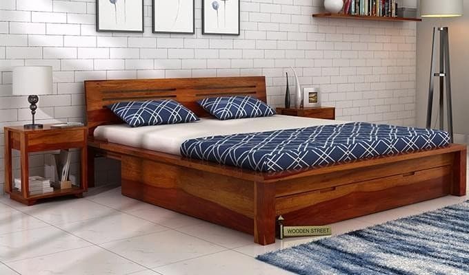 king size bed with storage