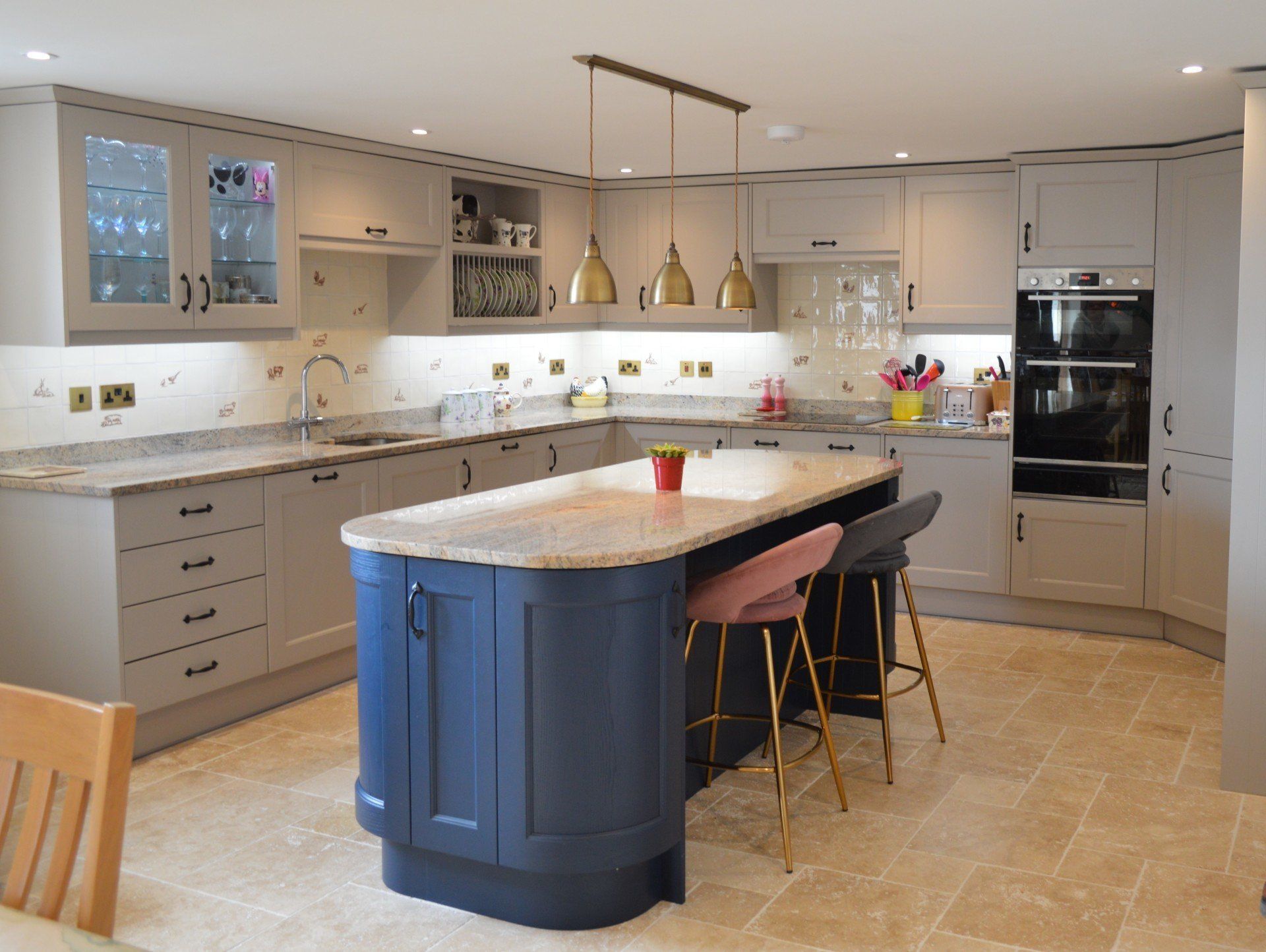 Valentino Kitchens Tunley Finsbury Cashmere & Prussian Blue