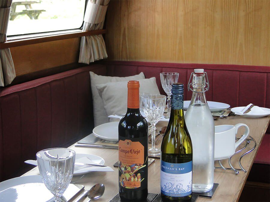 breakfast on the boat
