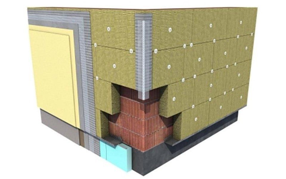Figura di un sistema di isolamento termoacustico