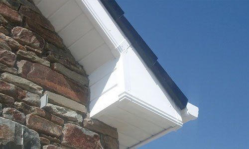 PVC soffits and cladding