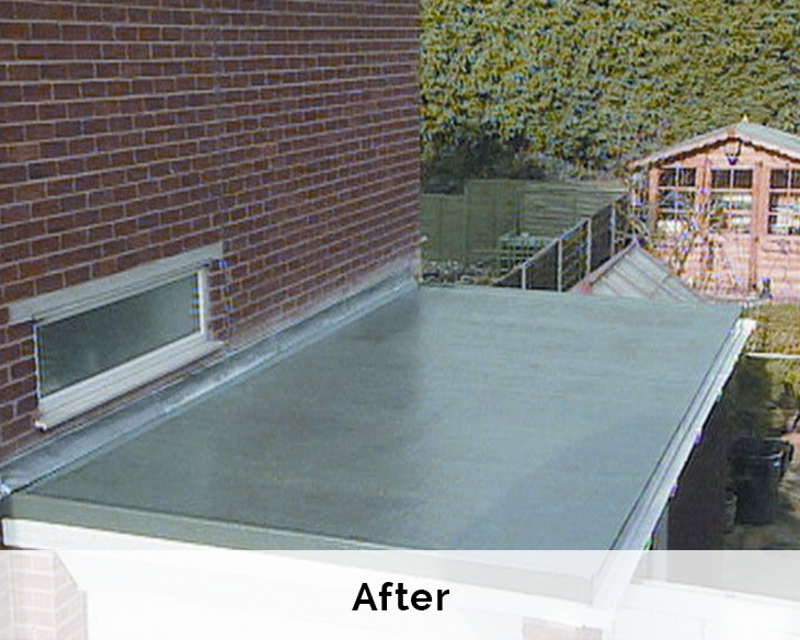 Flat roof repairs