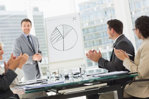 Accounting Services — Accountant Presenting Reports In Treasure Coast, FL