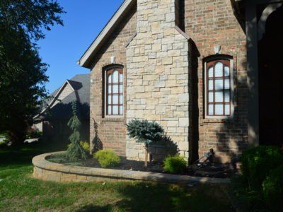 House with Landscape Beds — Springfield, MO — Nixa Lawn Service