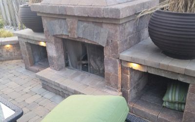 Fireplace in The Eaglesgate — Springfield, MO — Nixa Lawn Service