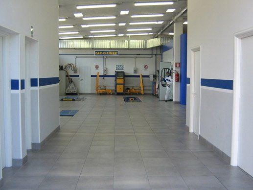 vista officina neon
