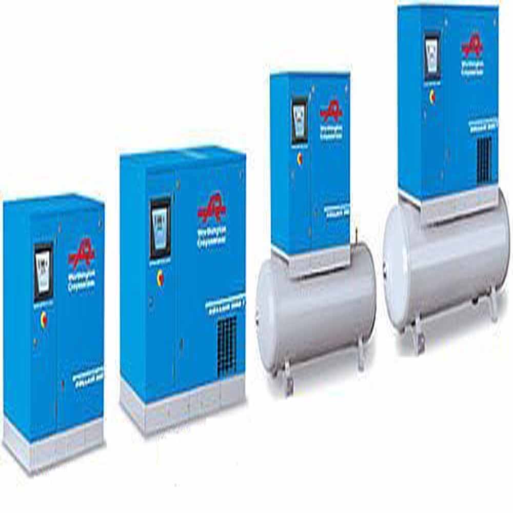 Diversi compressori industriali